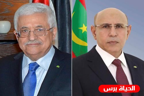 الرئيس يتلقى برقية تهنئة من الرئيس الموريتاني لمناسبة ذكرى إعلان الاستقلال